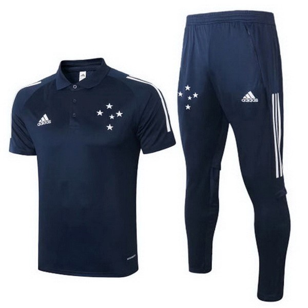 Polo Football Cruzeiro Ensemble Complet 2020-21 Bleu Marine